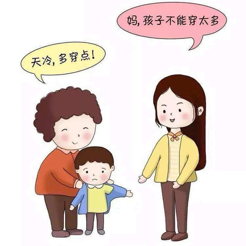 康乐花园幼儿园秋冬季穿衣指南