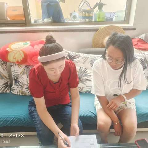 【携爱敲门   平安暑假】———王峪学区敲门行动活动纪实