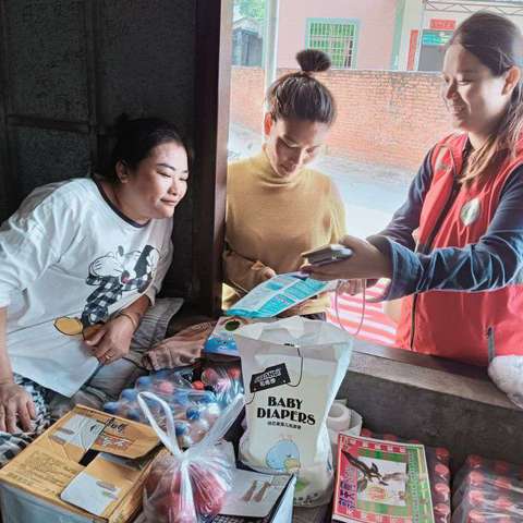 部道村网格员开展铁路安全活动