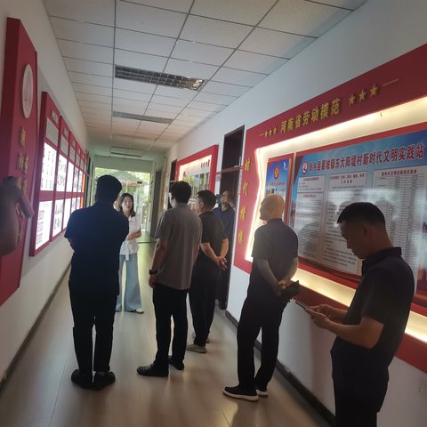 卫辉市汲水镇到翟坡镇交流学习