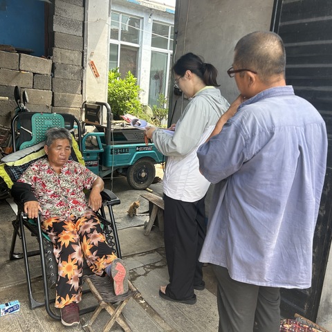 “精准摸排，温暖助残”——羊里街道开展残疾人辅具摸排入户走访活动