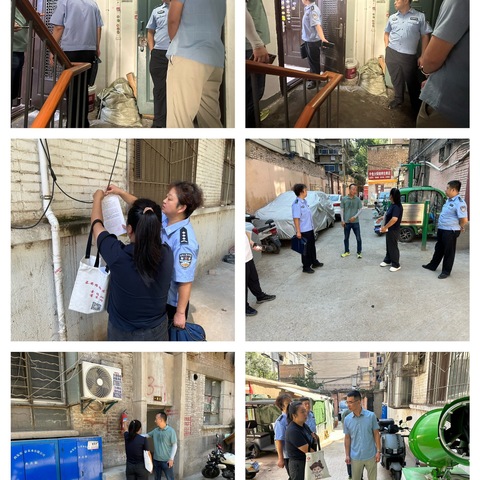 高温下的坚守：长安路街道长兴社区巡查在行动