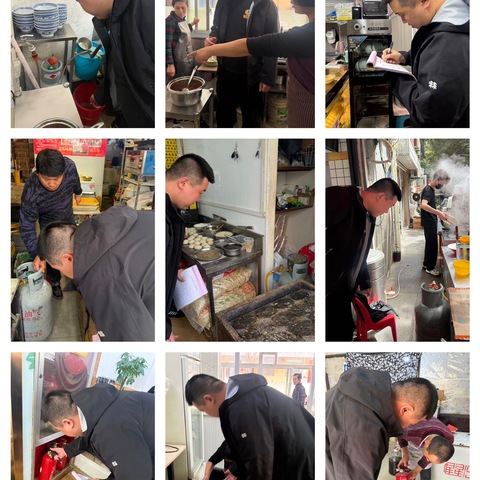 平安清明·守护家园——长安路街道长兴社区开展清明节前院落及商户安全隐患大检查