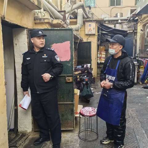 中山派出所进社区：流动人口登记宣传暖民心