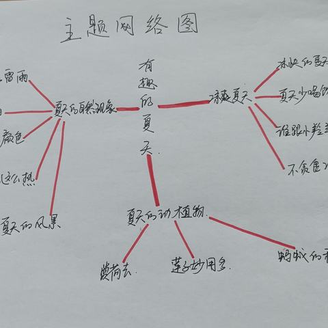 有趣的夏天——孟庄幼儿园中班班本课程分享