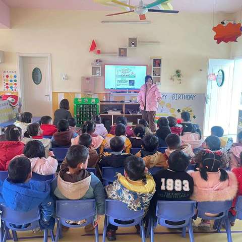 龙门幼儿园中一班食品安全主题班会