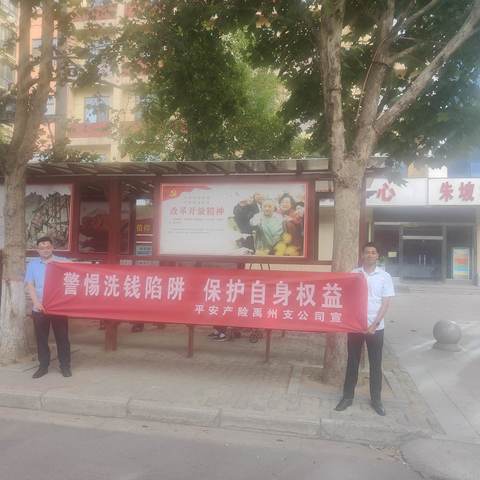 "金融为民谱新篇，守护权益防风险" 平安产险禹州支公司走进社区开展金融教育宣传活动