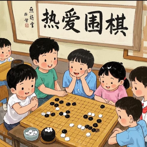 临盘街道西城幼儿园—围棋课堂