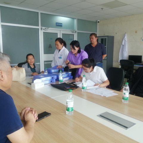 市残联邀请评估专家组到东明县人民医院开展残疾儿童定点康复机构规范提升评估工作