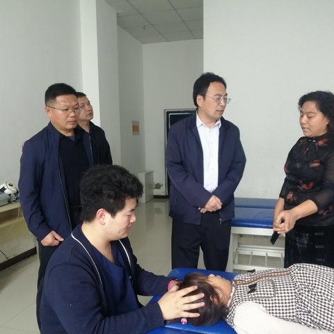 山东省残联领导到东明县调研残疾儿童康复救助工作