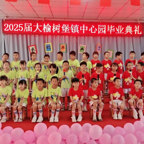 时光留“夏”   向阳而生——大榆树堡镇中心园大班毕业典礼