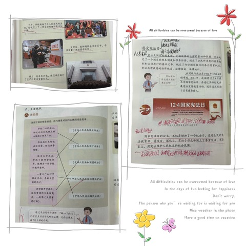 六年2班道德与法治期中小结