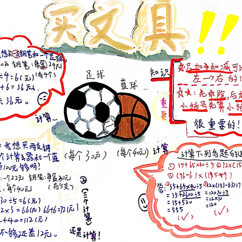 【经开十一小·新优质成长学校】导图花开，思维绽放——四年级数学思维导图第十三期
