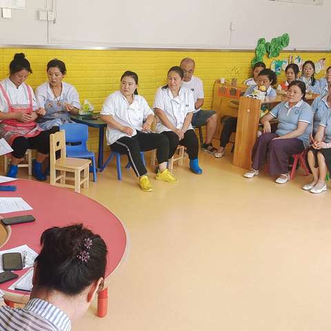 以行为知 共启新程——长春市双阳区实验幼儿园2024-2025年度第一学期新学期全体教职工大会