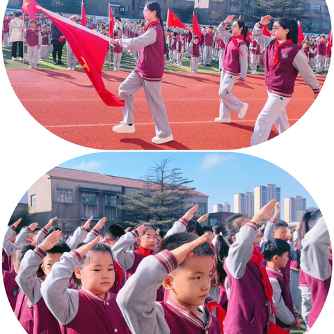 “强国复兴有我，争当新时代好少年”——师大附实校小学部小学部南校区举行二年级第二批新队员入队仪式