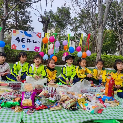 🌱春日🍀好时光，一起“趣”春游🌸——赤城六一幼儿园春游活动🌷