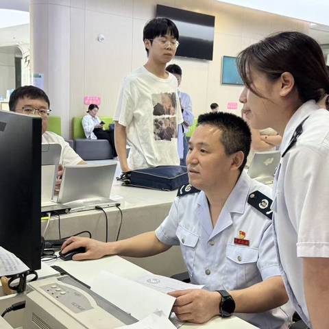 一把手走流程 ，推动纳税服务强基增效