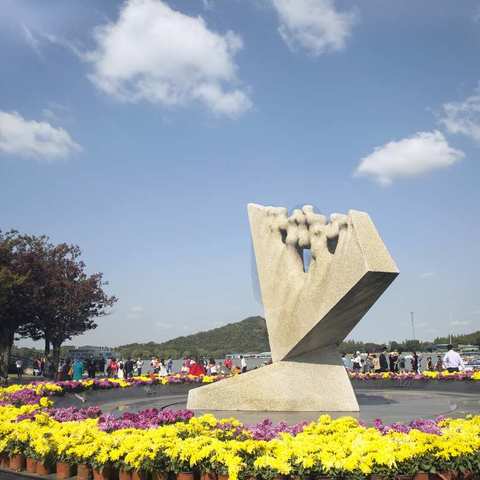 月湖雕塑公园游记