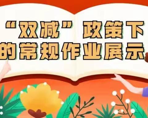 娄底八中关于“双减”政策下的常规作业展示