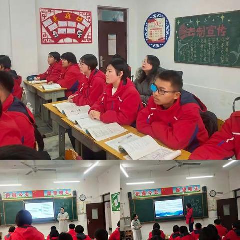 复习季节送真经，温情指导促提升——发展中心领导莅临肖营子初级中学检查指导教学工作