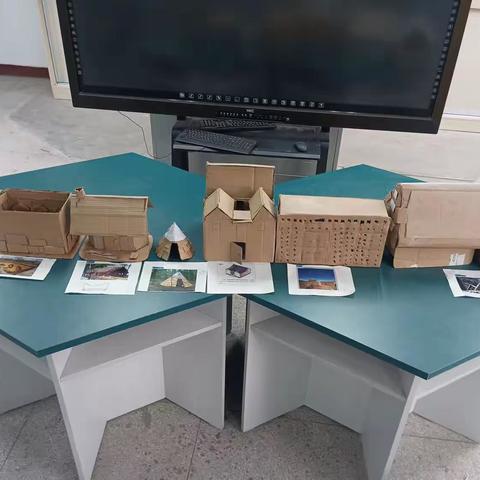 做传统民居，品多样文化。—赣四中地理社团制作传统民居活动