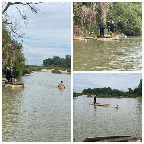 中和镇重拳整治重点河段非法采砂行为