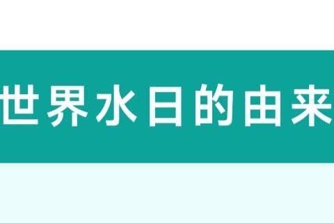 知水善用，“幼”在行动——宝华新城幼儿园“世界水日”倡议书！