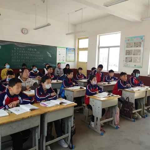 听课共交流，评课促成长——道口铺中心学校陈化屯小学听评课活动纪实