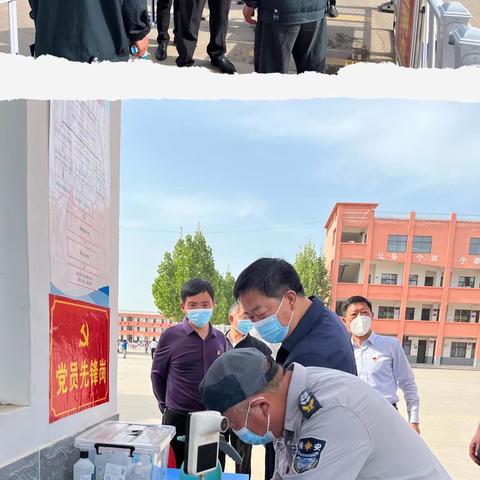 领导视察定规章，学校安全有保障——武陟县副县长毛克祥到乔庙一中检查安全工作
