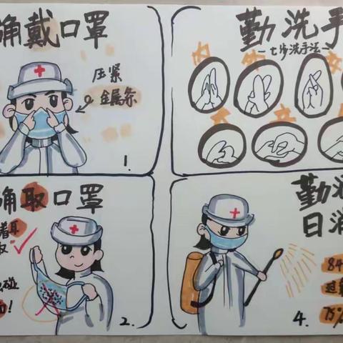 【滏东防疫课堂 二.4专场】每日一课：36.红领巾有“画”说