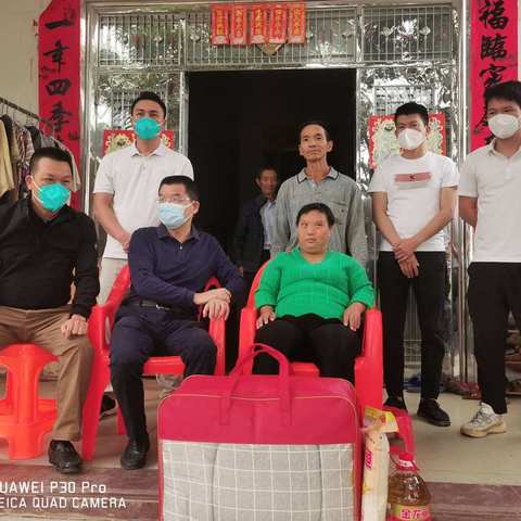 临高村开展“寒冬送温暖、棉被暖人心”活动