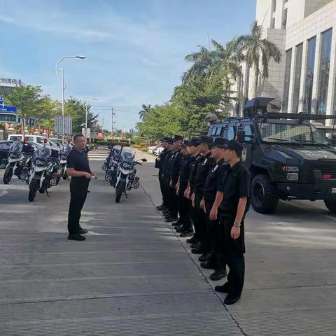 特警支队“忠诚护航” 迎建党100周年 启动战时武装巡逻工作