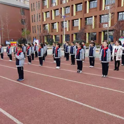 济源实验小学二年级组阳光大课间评比活动