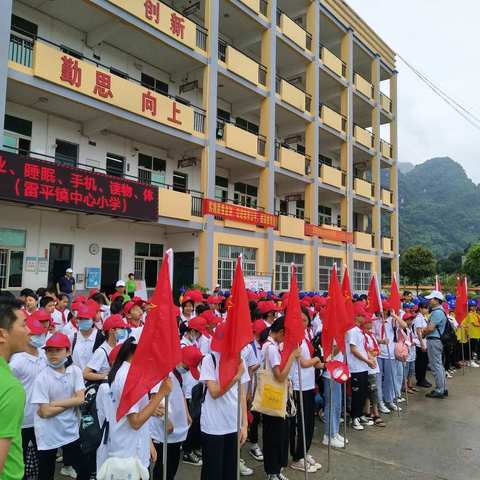 大新县雷平中心小学“我爱我的祖国”红色主题研学实践活动