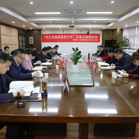 展业自律机制黄山市工作组顺利召开外汇雨露提升年推进会