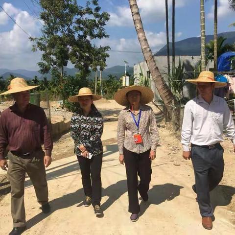 符兰平县长视察指导南林乡扶贫工作