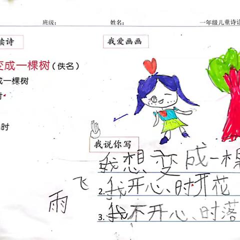 童诗绘梦，绘出斑斓童年——探索学生作品中的诗意与色彩