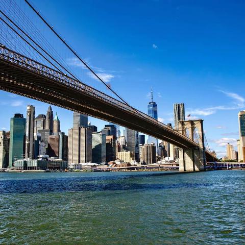 布鲁克林大桥和曼哈顿大桥