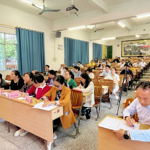 精准分析谋进取，凝心聚力促提高——玉林市福绵高级中学2022年秋季期高三年级一模试卷讲评课说课比赛