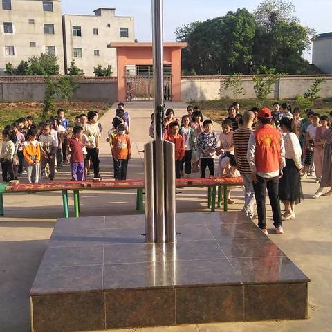 蔡垅村新时代文明实践站防溺水安全教育和森林防火宣传活动