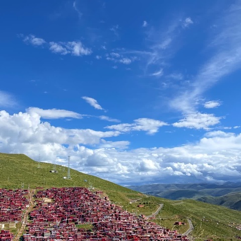 川西大环线之旅（二）丹巴、眺望雅拉雪山、墨石公园、色达