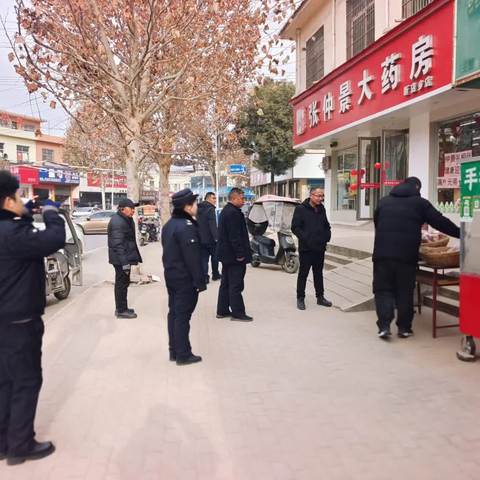 示范区新店乡城管持续开展“2530”市容秩序规范整治工作