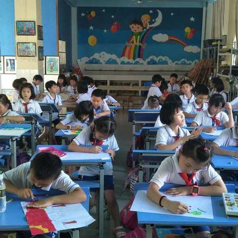 2018.5.14二年级美术社团