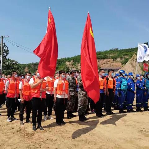 教育园区（龙湖镇）2022年度刘口村防汛应急救援演练