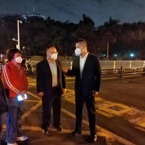 韩运发副市长除夕带队巡查美兰区烟花爆竹燃放管控工作