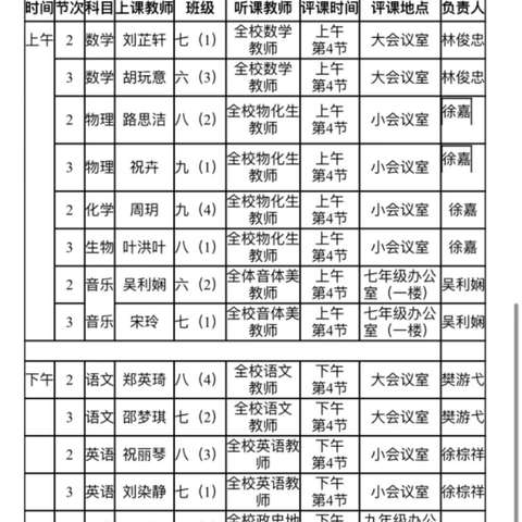 学思践行，教研之乐——记2023年4月6日教研室对烈桥中学教学视导帮扶活动