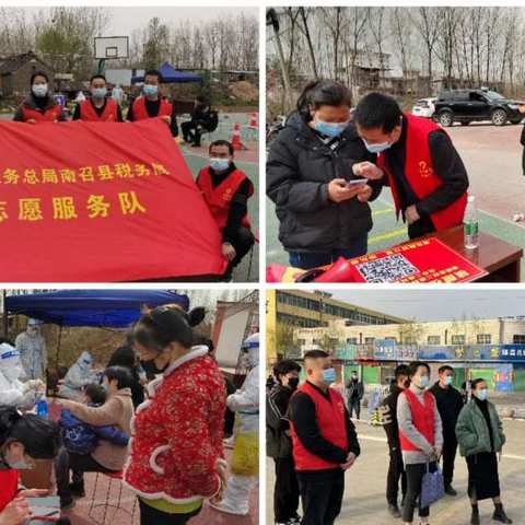 凝心聚力·“疫”呼百应｜召税志愿再出发