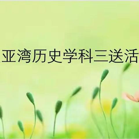 同台展风采 异构促提升——大亚湾区历史学科“送教下乡、送课下乡、送培下乡”活动