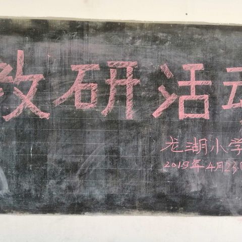 "因生动而精彩，因扎实而优秀"——廉江市河唇镇龙湖小学教研活动