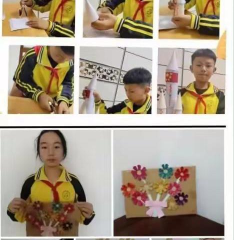 “抗疫共前行，巧手见真情”——莘县实初附小举办手工制作线上展示活动